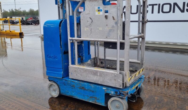 Genie GR15 Manlifts For Auction: Leeds – 23rd, 24th, 25th, 26th October @ 08:00am full