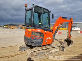 2018 Kubota U27-4 Mini Excavators For Auction: Leeds – 23rd, 24th, 25th, 26th October @ 08:00am full