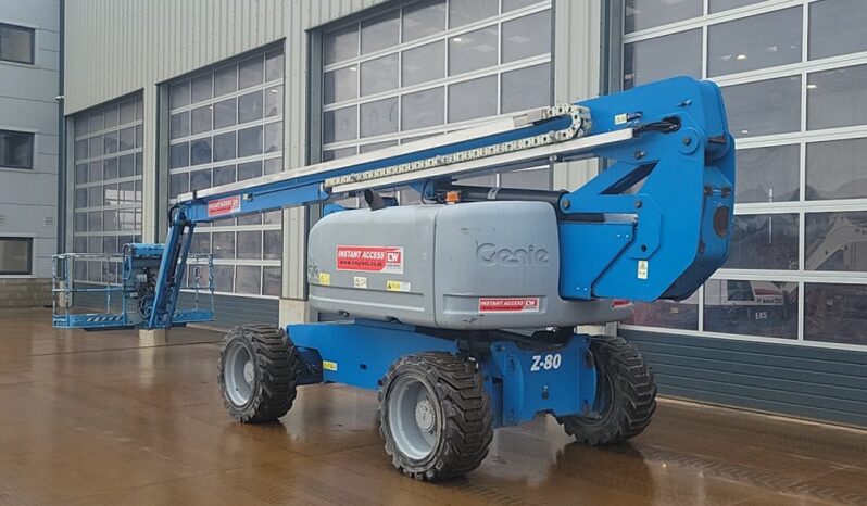 2017 Genie Z80/60 Manlifts For Auction: Leeds – 23rd, 24th, 25th, 26th October @ 08:00am full