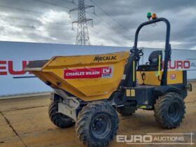 2018 Mecalac TA3S Site Dumpers For Auction: Leeds – 23rd, 24th, 25th, 26th October @ 08:00am