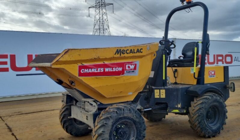 2018 Mecalac TA3S Site Dumpers For Auction: Leeds – 23rd, 24th, 25th, 26th October @ 08:00am