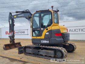 2012 Volvo ECR88 6 Ton+ Excavators For Auction: Leeds – 23rd, 24th, 25th, 26th October @ 08:00am full