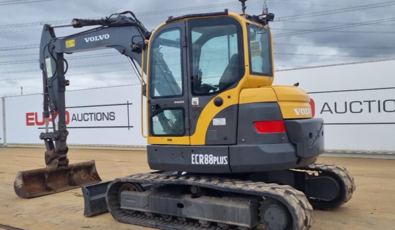 2012 Volvo ECR88 6 Ton+ Excavators For Auction: Leeds – 23rd, 24th, 25th, 26th October @ 08:00am full