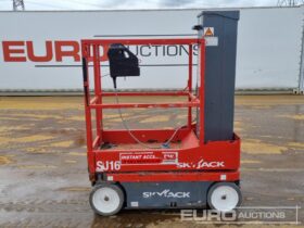 2020 SkyJack SJ16 Manlifts For Auction: Leeds – 23rd, 24th, 25th, 26th October @ 08:00am full