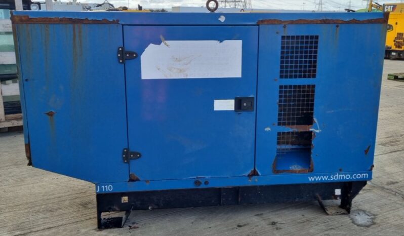 SDMO J110K Generators For Auction: Leeds – 23rd, 24th, 25th, 26th October @ 08:00am full