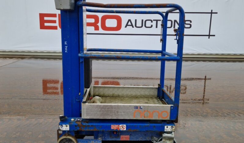 2017 Power Towers Nano Manlifts For Auction: Leeds – 23rd, 24th, 25th, 26th October @ 08:00am full