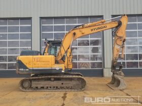 2015 Hyundai R140LC-9A 10 Ton+ Excavators For Auction: Leeds – 23rd, 24th, 25th, 26th October @ 08:00am full