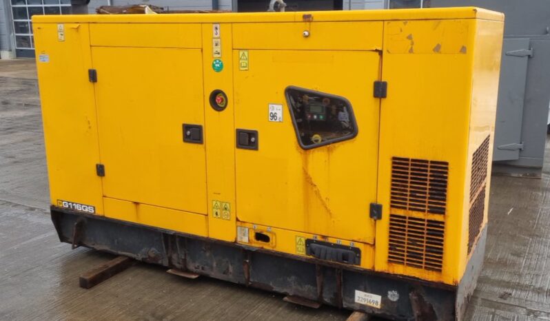 2017 JCB G116QS Generators For Auction: Leeds – 23rd, 24th, 25th, 26th October @ 08:00am full