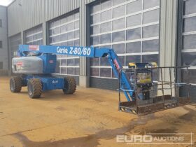 2018 Genie Z80/60 Manlifts For Auction: Leeds – 23rd, 24th, 25th, 26th October @ 08:00am full