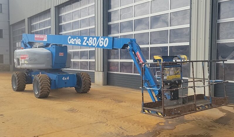 2018 Genie Z80/60 Manlifts For Auction: Leeds – 23rd, 24th, 25th, 26th October @ 08:00am full