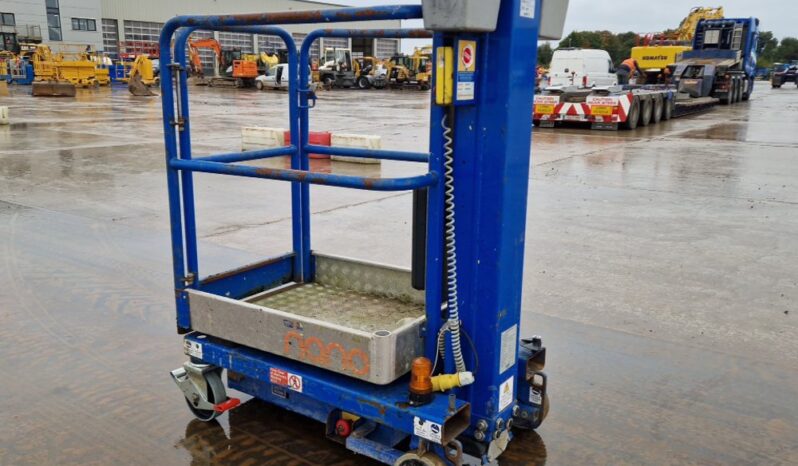 2017 Power Towers Nano Manlifts For Auction: Leeds – 23rd, 24th, 25th, 26th October @ 08:00am full