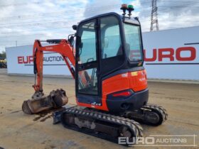 2018 Kubota U27-4 Mini Excavators For Auction: Leeds – 23rd, 24th, 25th, 26th October @ 08:00am full