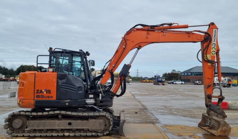 2018 Hitachi ZX85USB-5A 6 Ton+ Excavators For Auction: Leeds – 23rd, 24th, 25th, 26th October @ 08:00am full