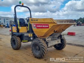 2018 Mecalac TA3S Site Dumpers For Auction: Leeds – 23rd, 24th, 25th, 26th October @ 08:00am full