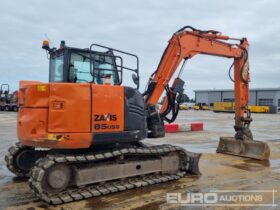 2018 Hitachi ZX85USB-5A 6 Ton+ Excavators For Auction: Leeds – 23rd, 24th, 25th, 26th October @ 08:00am full