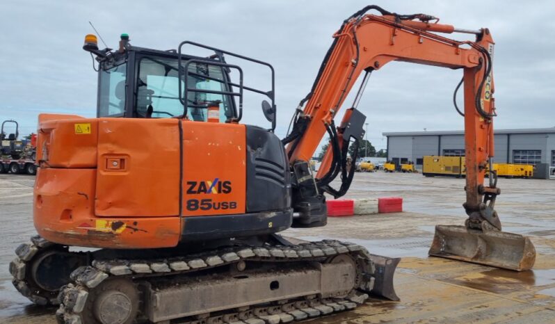 2018 Hitachi ZX85USB-5A 6 Ton+ Excavators For Auction: Leeds – 23rd, 24th, 25th, 26th October @ 08:00am full