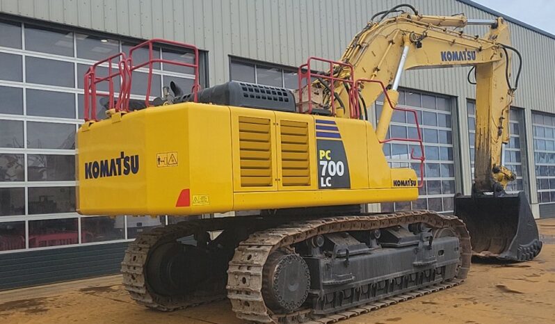 2015 Komatsu PC700LC-8EO 20 Ton+ Excavators For Auction: Leeds – 23rd, 24th, 25th, 26th October @ 08:00am full