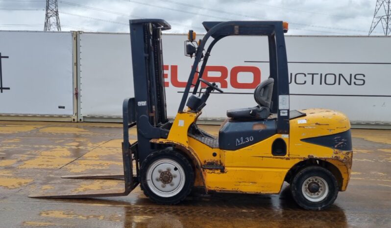 Zhe Jiang FD30T Forklifts For Auction: Leeds – 23rd, 24th, 25th, 26th October @ 08:00am full