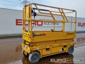 Haulotte Compact 8 Manlifts For Auction: Leeds – 23rd, 24th, 25th, 26th October @ 08:00am