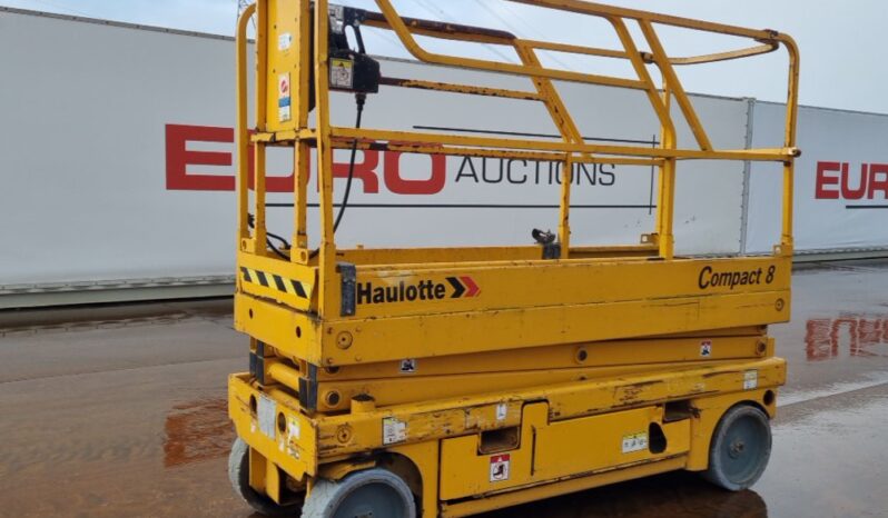 Haulotte Compact 8 Manlifts For Auction: Leeds – 23rd, 24th, 25th, 26th October @ 08:00am