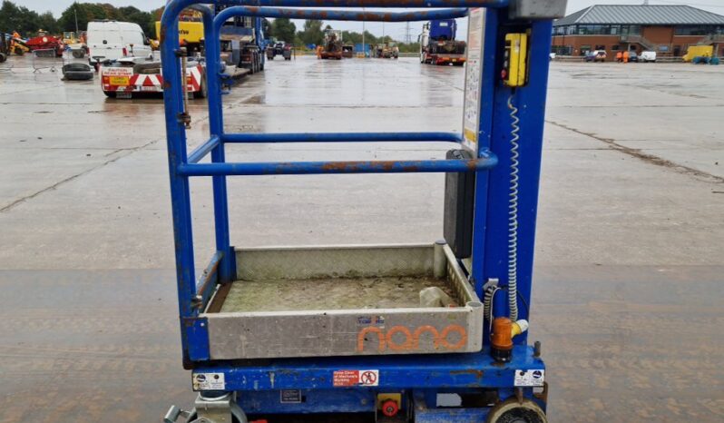 2017 Power Towers Nano Manlifts For Auction: Leeds – 23rd, 24th, 25th, 26th October @ 08:00am full