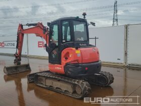 2017 Kubota U55-4 Mini Excavators For Auction: Leeds – 23rd, 24th, 25th, 26th October @ 08:00am full