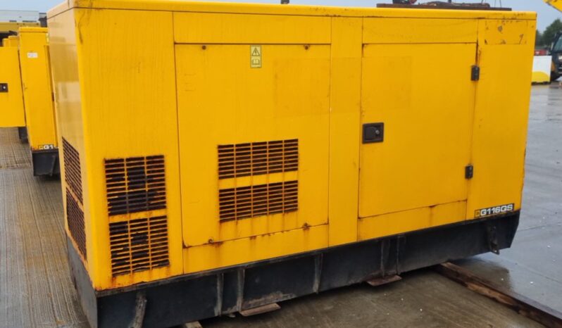 2017 JCB G116QS Generators For Auction: Leeds – 23rd, 24th, 25th, 26th October @ 08:00am full