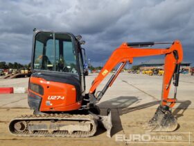 2018 Kubota U27-4 Mini Excavators For Auction: Leeds – 23rd, 24th, 25th, 26th October @ 08:00am full