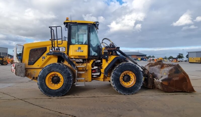 2019 JCB 437WHT Wheeled Loaders For Auction: Leeds – 23rd, 24th, 25th, 26th October @ 08:00am full