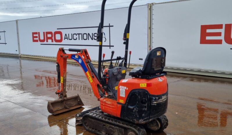 2018 Kubota K008-3 Mini Excavators For Auction: Leeds – 23rd, 24th, 25th, 26th October @ 08:00am full