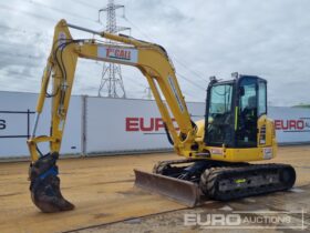 2023 Komatsu PC80MR-5E0 6 Ton+ Excavators For Auction: Leeds – 23rd, 24th, 25th, 26th October @ 08:00am