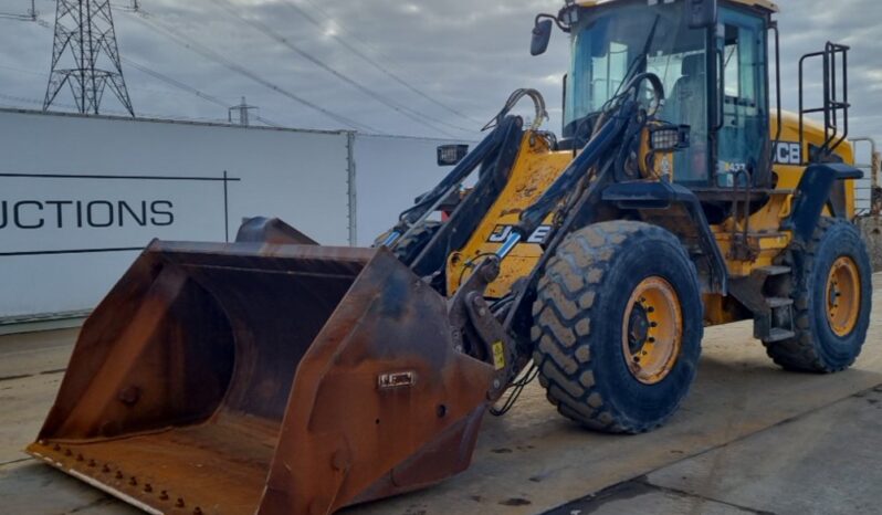 2019 JCB 437WHT Wheeled Loaders For Auction: Leeds – 23rd, 24th, 25th, 26th October @ 08:00am