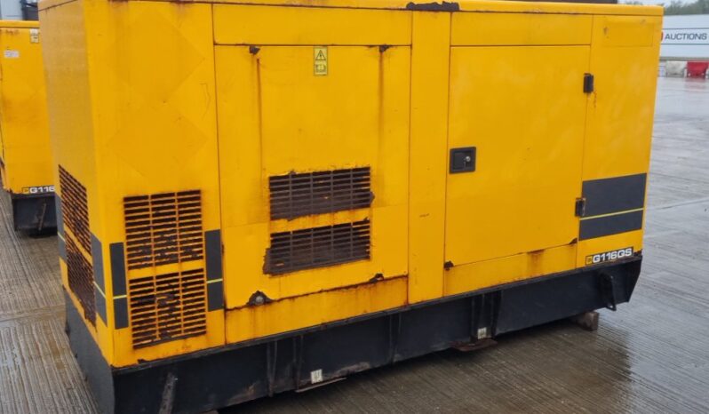 2017 JCB G116QS Generators For Auction: Leeds – 23rd, 24th, 25th, 26th October @ 08:00am full