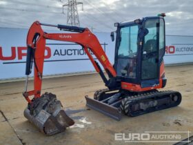 2018 Kubota U27-4 Mini Excavators For Auction: Leeds – 23rd, 24th, 25th, 26th October @ 08:00am