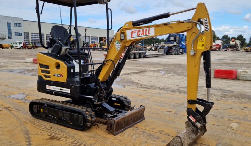 2023 Sany SY16C Mini Excavators For Auction: Leeds – 23rd, 24th, 25th, 26th October @ 08:00am full