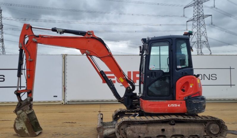 2017 Kubota U55-4 Mini Excavators For Auction: Leeds – 23rd, 24th, 25th, 26th October @ 08:00am full