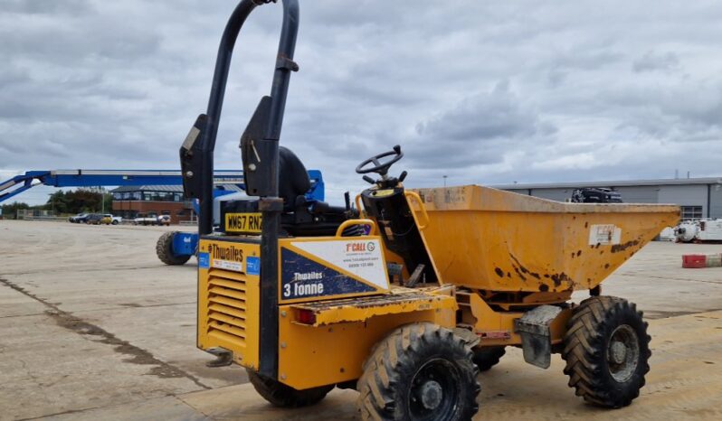 2018 Thwaites 3 Ton Site Dumpers For Auction: Leeds – 23rd, 24th, 25th, 26th October @ 08:00am full