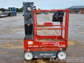 2020 SkyJack SJ16 Manlifts For Auction: Leeds – 23rd, 24th, 25th, 26th October @ 08:00am full