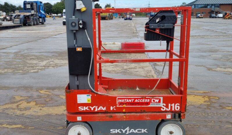 2020 SkyJack SJ16 Manlifts For Auction: Leeds – 23rd, 24th, 25th, 26th October @ 08:00am full