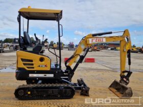 2023 Sany SY16C Mini Excavators For Auction: Leeds – 23rd, 24th, 25th, 26th October @ 08:00am full