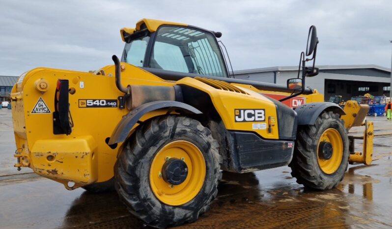 2019 JCB 540-140 Hi Viz Telehandlers For Auction: Leeds – 23rd, 24th, 25th, 26th October @ 08:00am full