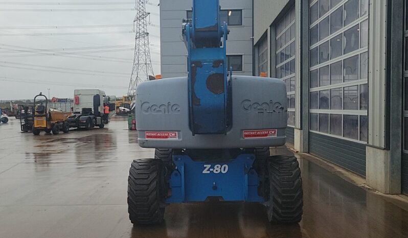 2017 Genie Z80/60 Manlifts For Auction: Leeds – 23rd, 24th, 25th, 26th October @ 08:00am full