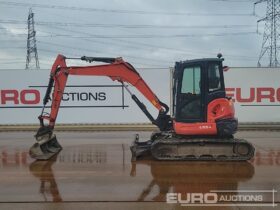 2017 Kubota U55-4 Mini Excavators For Auction: Leeds – 23rd, 24th, 25th, 26th October @ 08:00am full