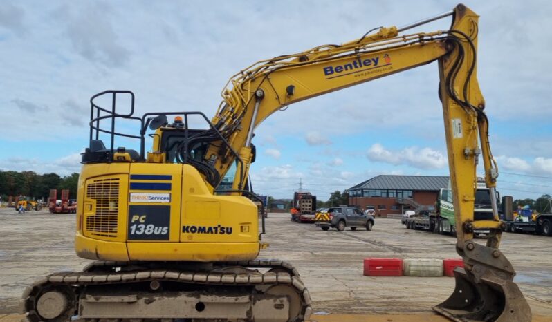 2019 Komatsu PC138US-11 10 Ton+ Excavators For Auction: Leeds – 23rd, 24th, 25th, 26th October @ 08:00am full