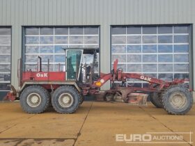 O & K F206 Motor Graders For Auction: Leeds – 23rd, 24th, 25th, 26th October @ 08:00am full