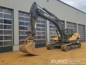 2014 Volvo EC300DL 20 Ton+ Excavators For Auction: Leeds – 23rd, 24th, 25th, 26th October @ 08:00am