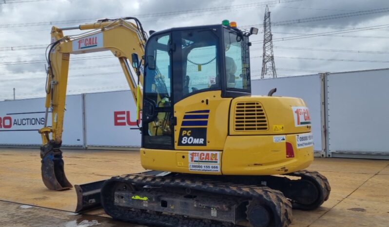 2023 Komatsu PC80MR-5E0 6 Ton+ Excavators For Auction: Leeds – 23rd, 24th, 25th, 26th October @ 08:00am full