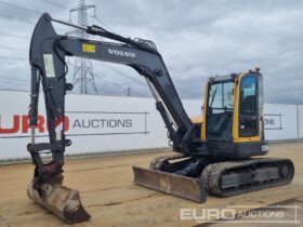 2012 Volvo ECR88 6 Ton+ Excavators For Auction: Leeds – 23rd, 24th, 25th, 26th October @ 08:00am