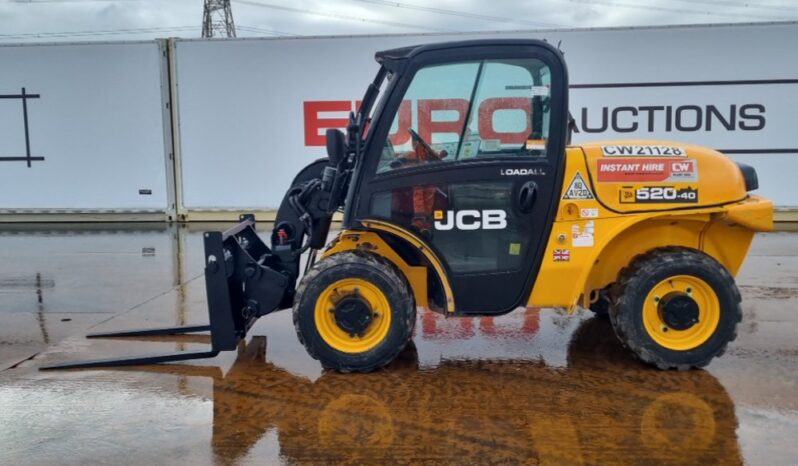 2018 JCB 520-40 Telehandlers For Auction: Leeds – 23rd, 24th, 25th, 26th October @ 08:00am full