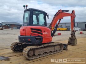 2017 Kubota U55-4 Mini Excavators For Auction: Leeds – 23rd, 24th, 25th, 26th October @ 08:00am full